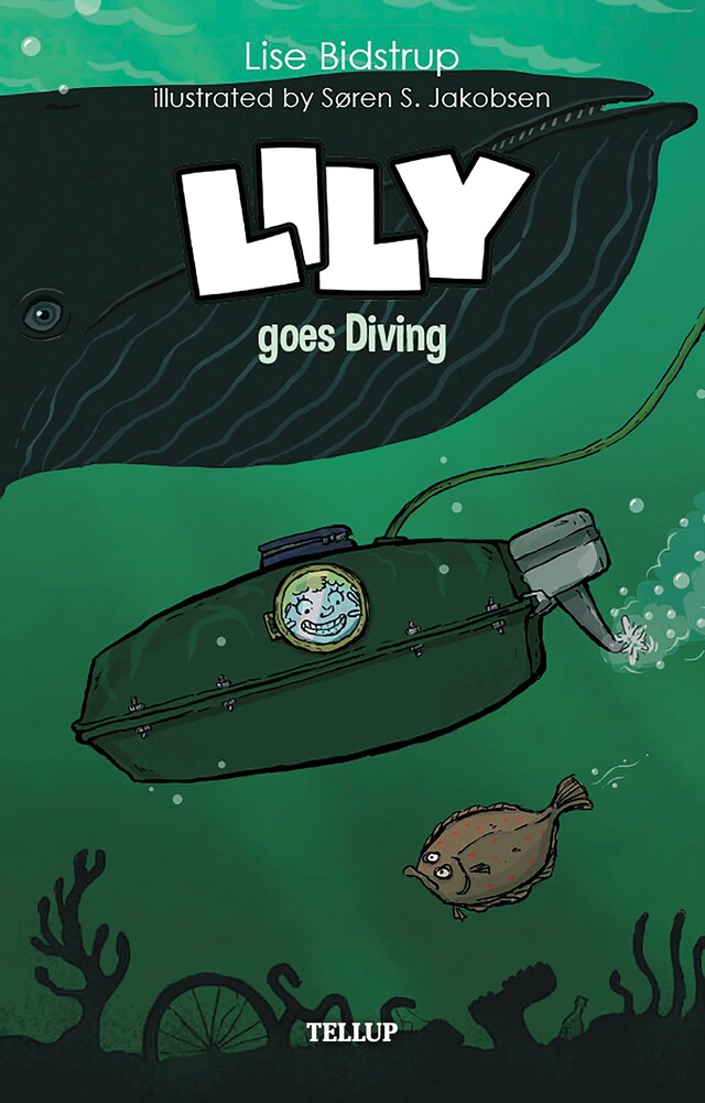 Book cover for Lily #4: Lily goes Diving