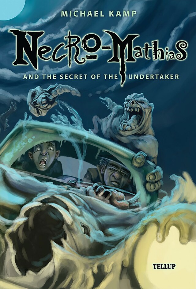 Book cover for Necro-Mathias #1: Necro-Mathias and the Secret of the Undertaker