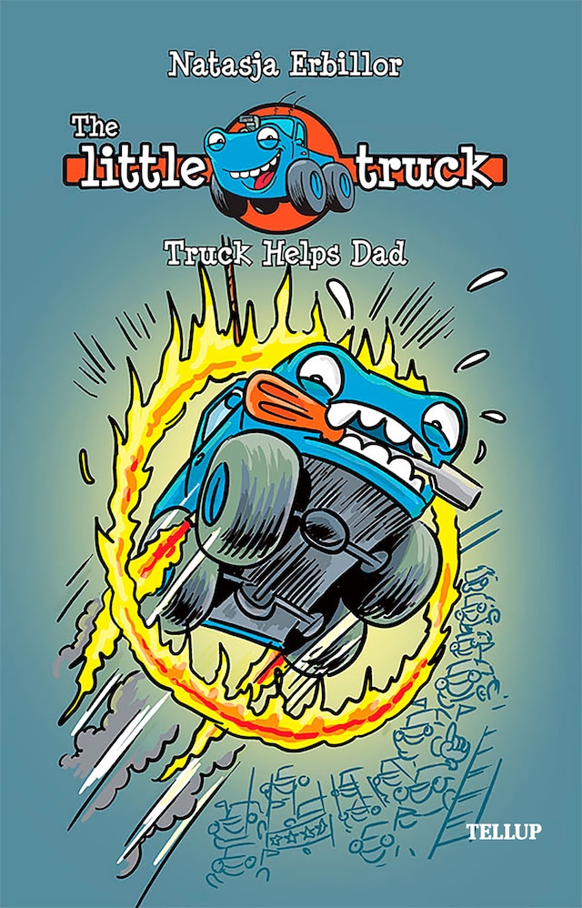 Book cover for The Little Truck #3: Truck Helps Dad