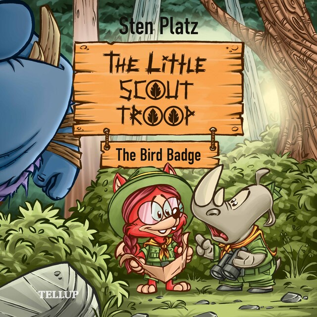 Book cover for The Little Scout Troop #2: The Bird Badge