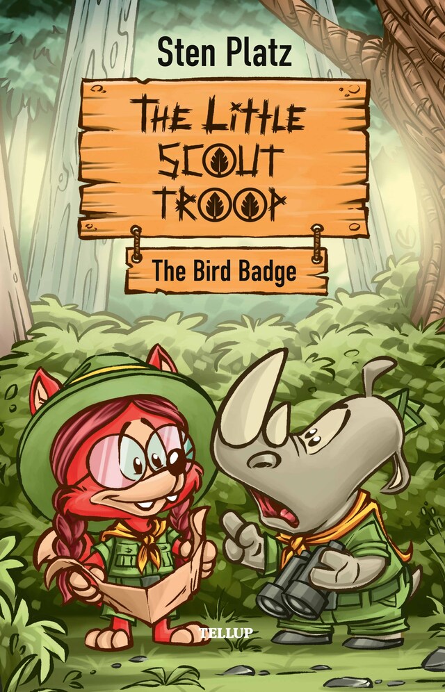 Book cover for The Little Scout Troop #2: The Bird Badge