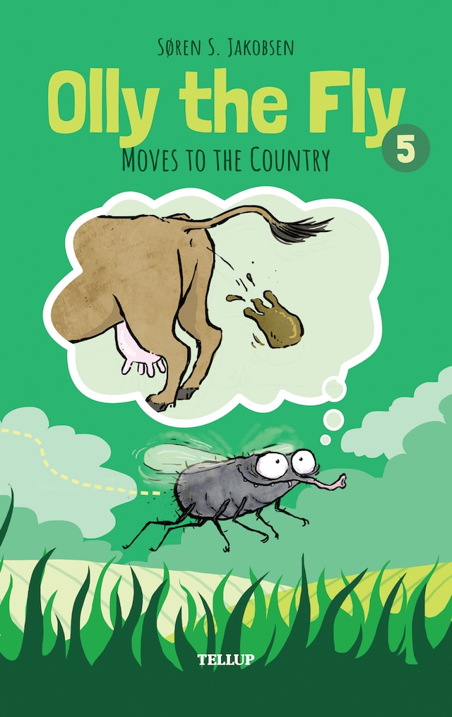 Book cover for Olly the Fly #5: Olly the Fly Moves to the Country