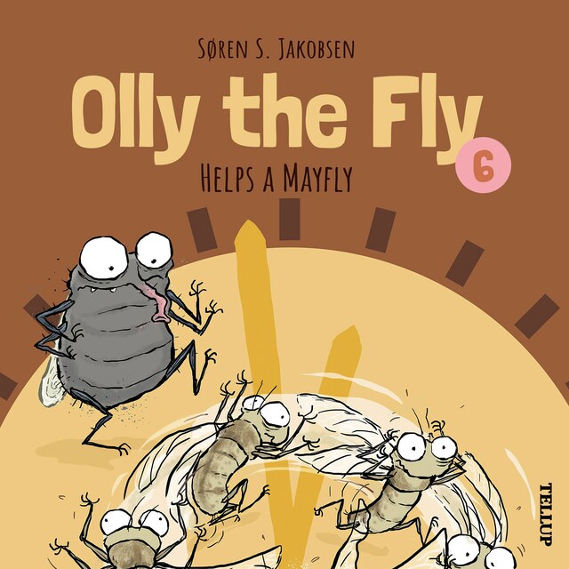 Book cover for Olly the Fly #6: Olly the Fly Helps a Mayfly