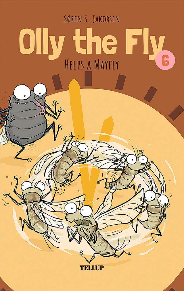 Book cover for Olly the Fly #6: Olly the Fly Helps a Mayfly