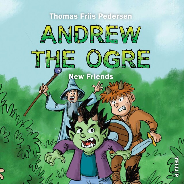 Book cover for Andrew the Ogre #1: New Friends