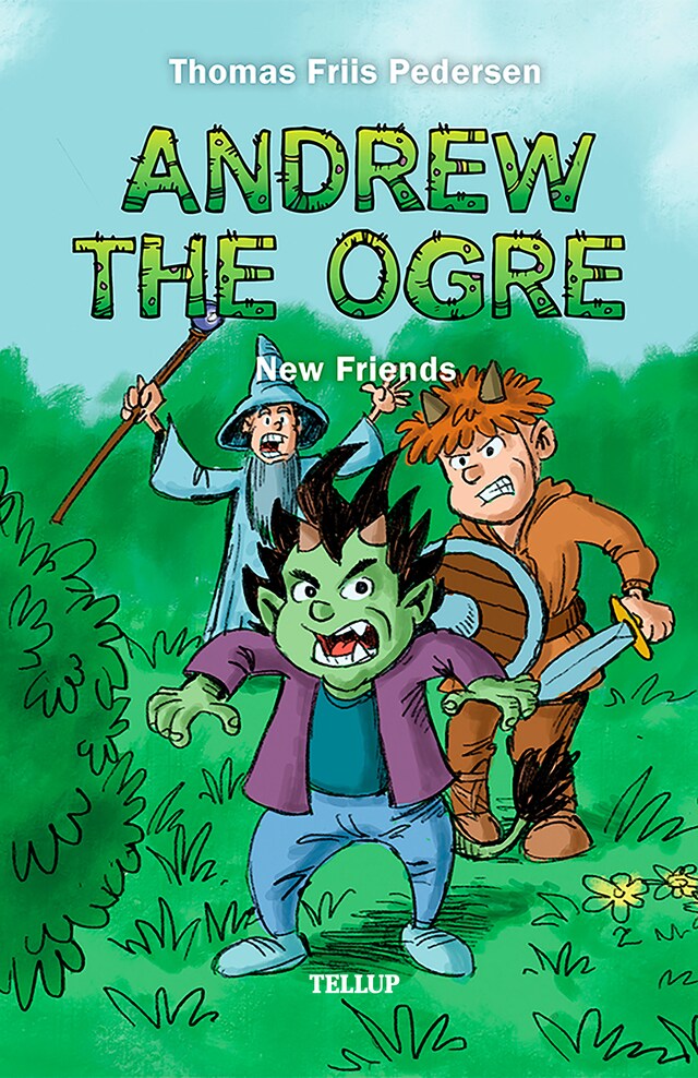 Book cover for Andrew the Ogre #1: New Friends