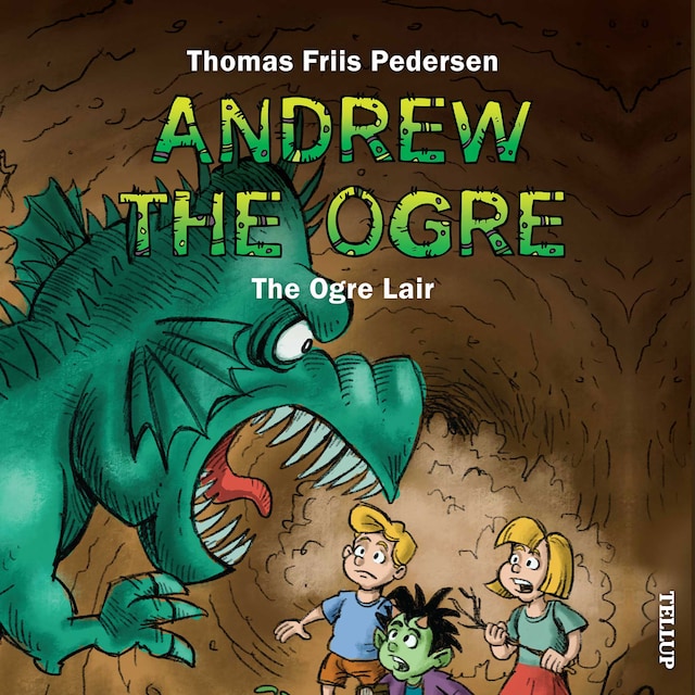 Book cover for Andrew the Ogre #2: The Ogre Lair