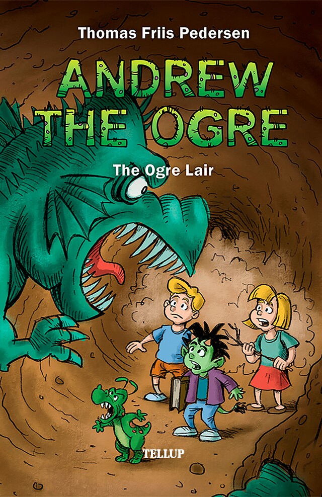 Book cover for Andrew the Ogre #2: The Ogre Lair