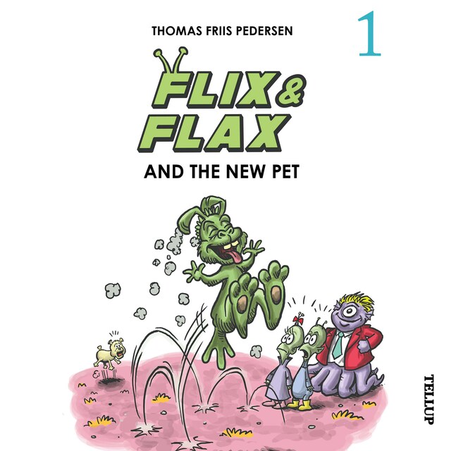 Book cover for Flix & Flax #1: Flix & Flax and the New Pet