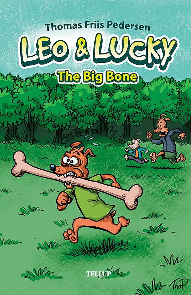 Book cover for Leo & Lucky #1: The Big Bone