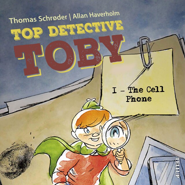 Book cover for Top Detective Toby #1: The Cell Phone