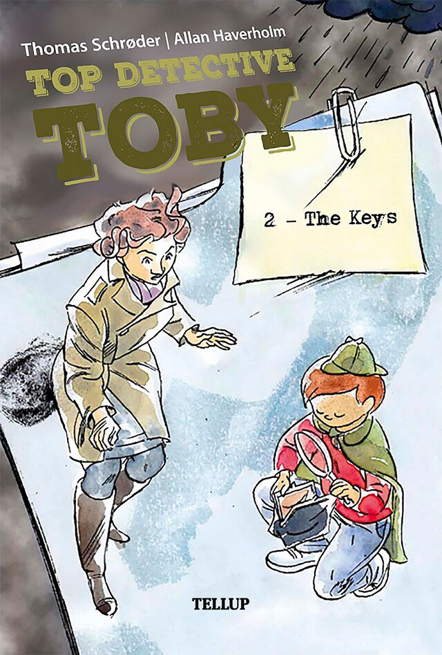 Book cover for Top Detective Toby #2: The Keys