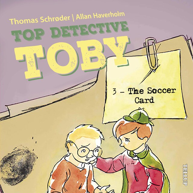 Book cover for Top Detective Toby #3: The Soccer Card