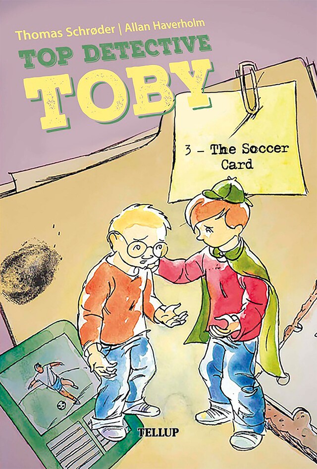 Book cover for Top Detective Toby #3: The Soccer Card