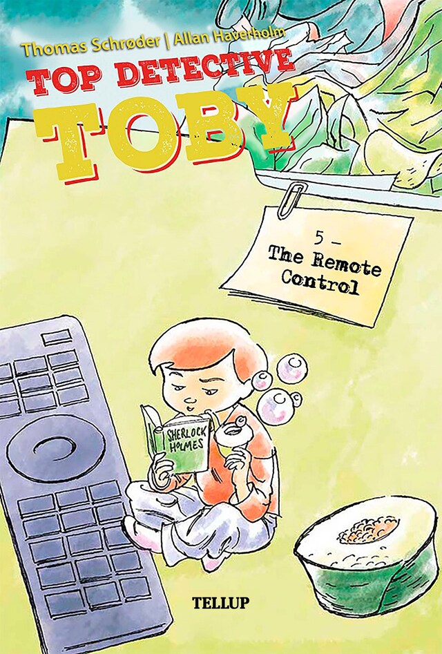 Book cover for Top Detective Toby #5: The Remote Control