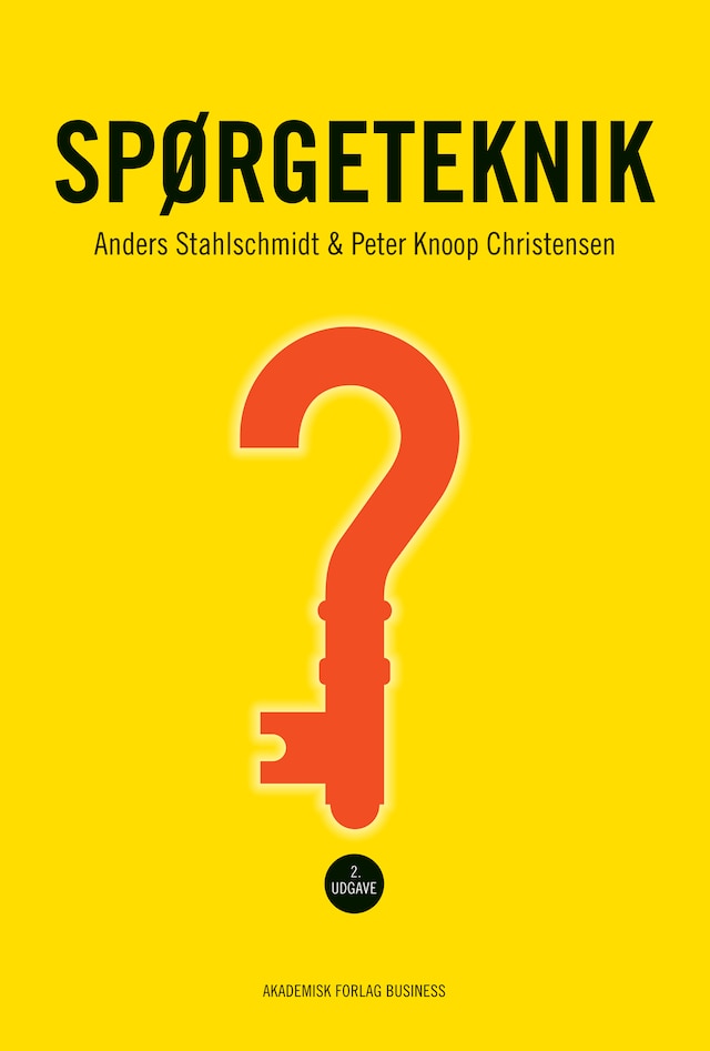 Book cover for Spørgeteknik