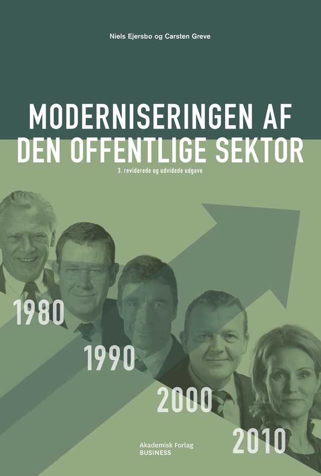 Book cover for Moderniseringen af den offentlige sektor. 3. opdaterede og reviderede udgave