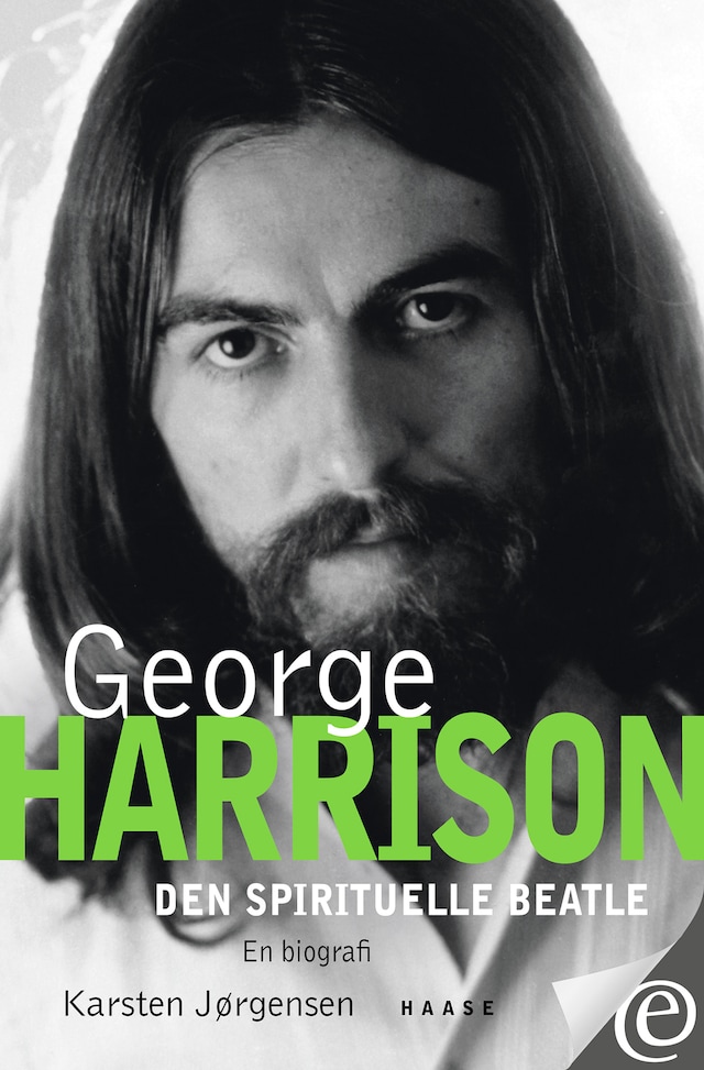 Copertina del libro per George Harrison. Den spirituelle beatle