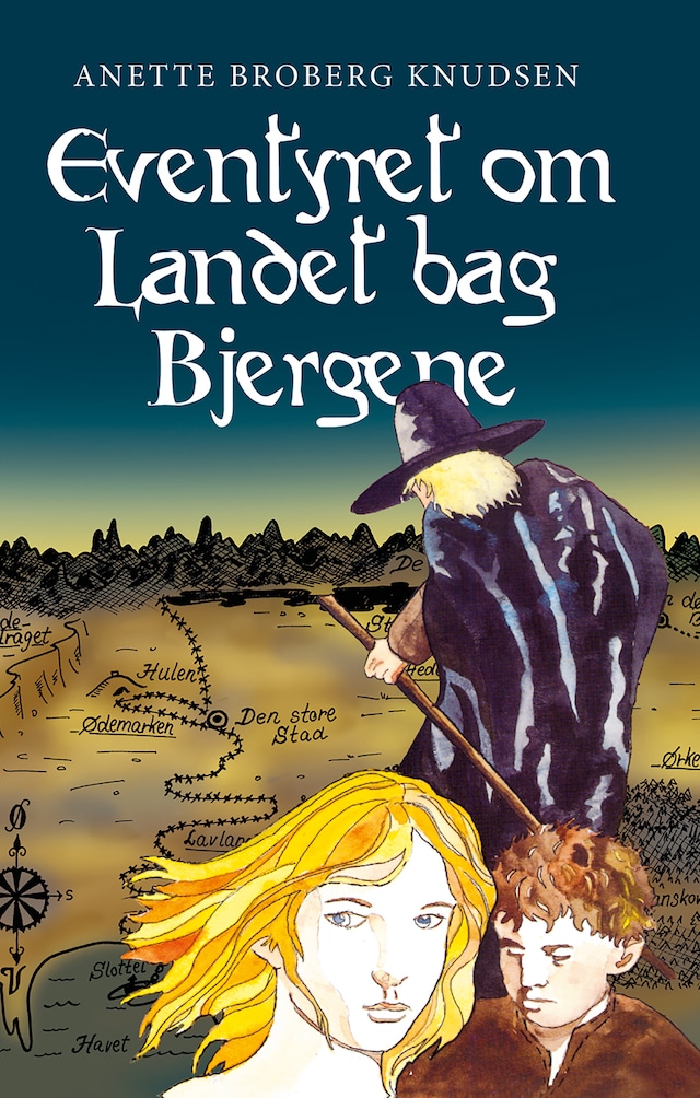 Okładka książki dla Eventyret om Landet bag Bjergene