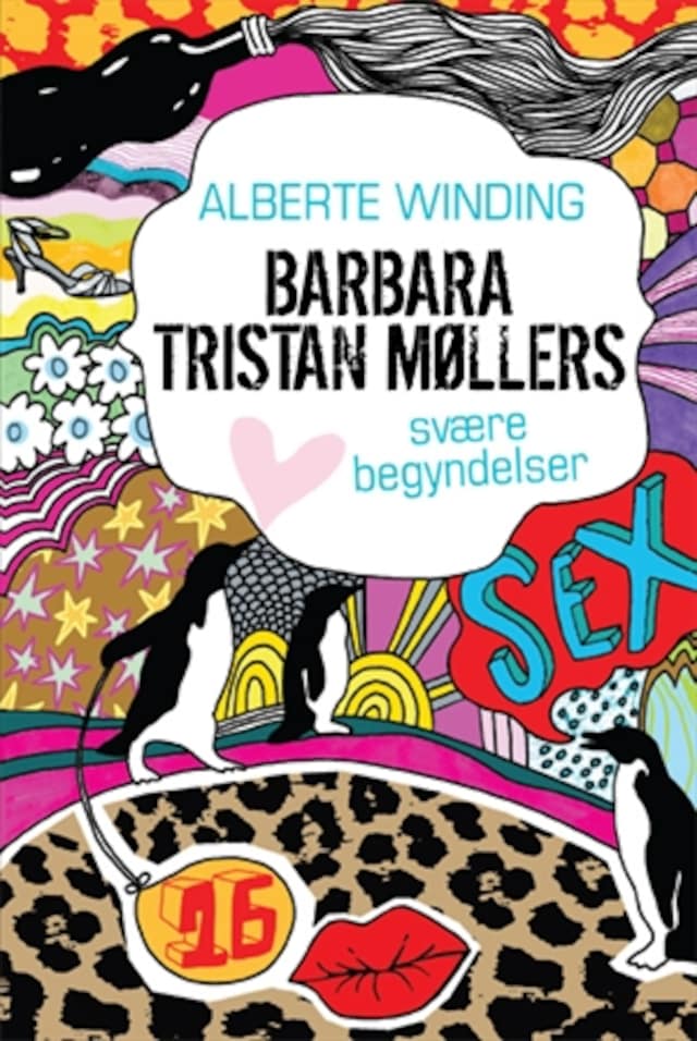 Book cover for Barbara Tristan Møllers svære begyndelser