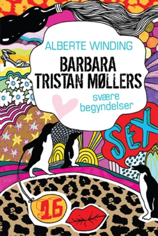 Book cover for Barbara Tristan Møllers svære begyndelser