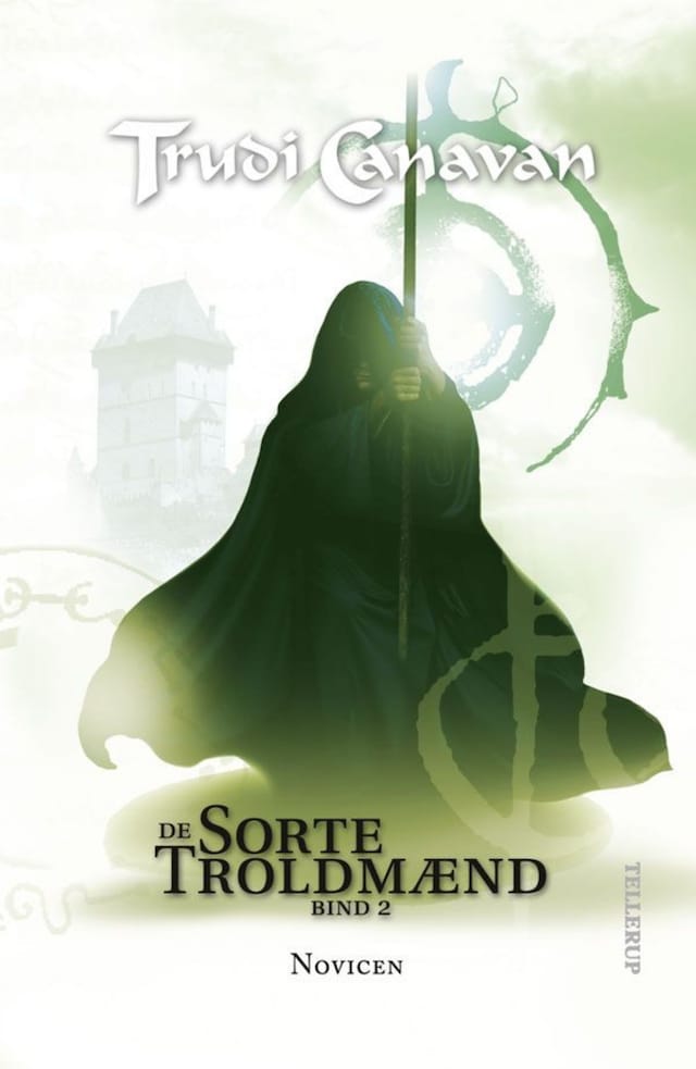 Book cover for De Sorte Troldmænd #2: Novicen
