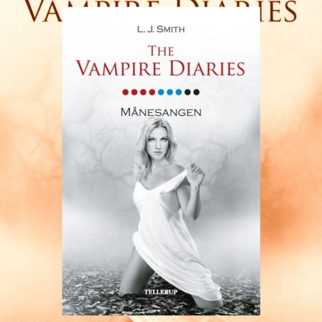 Book cover for The Vampire Diaries #9: Månesangen