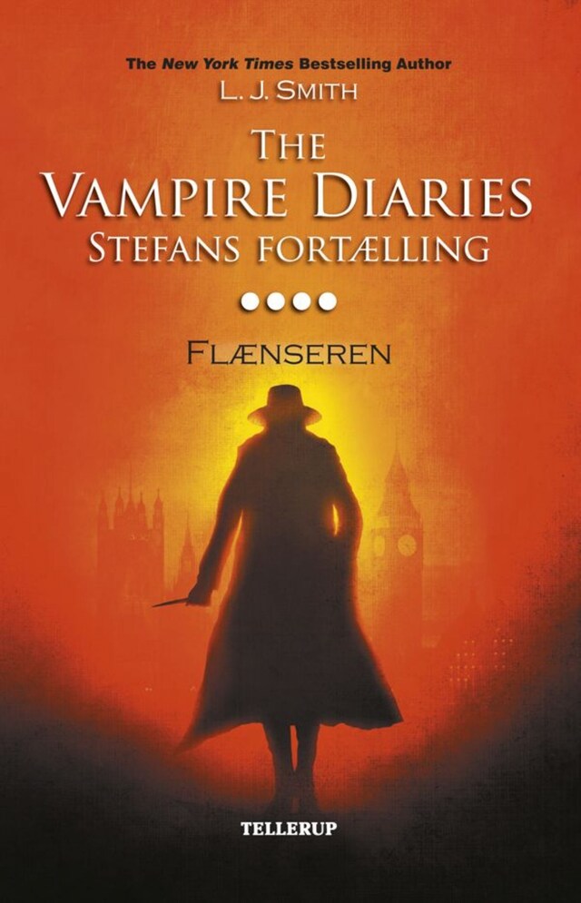 Book cover for The Vampire Diaries - Stefans fortælling #4: Flænseren