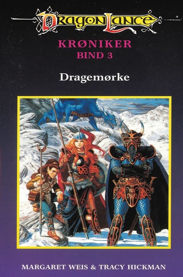Kirjankansi teokselle DragonLance - Krøniker #3: Dragemørke