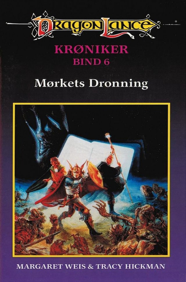 Book cover for DragonLance - Krøniker #6: Mørkets dronning