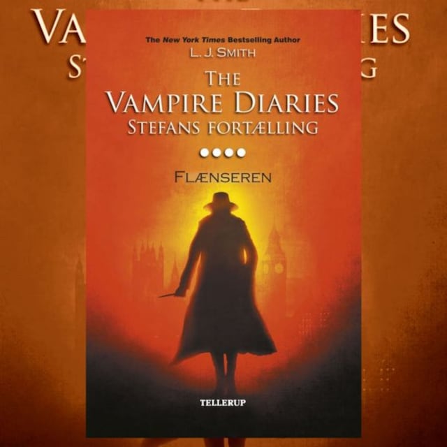 Book cover for The Vampire Diaries - Stefans fortælling #4: Flænseren
