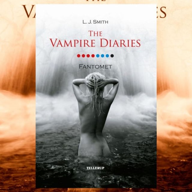 Book cover for The Vampire Diaries #8: Fantomet