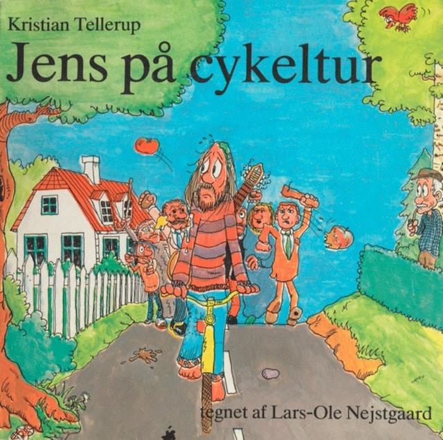 Book cover for Jens på cykeltur