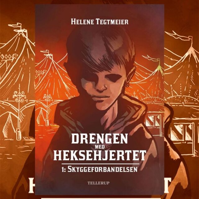 Book cover for Drengen med heksehjertet #1: Skyggeforbandelsen