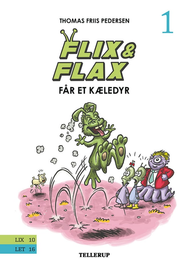 Book cover for Flix & Flax #1: Flix & Flax får et kæledyr