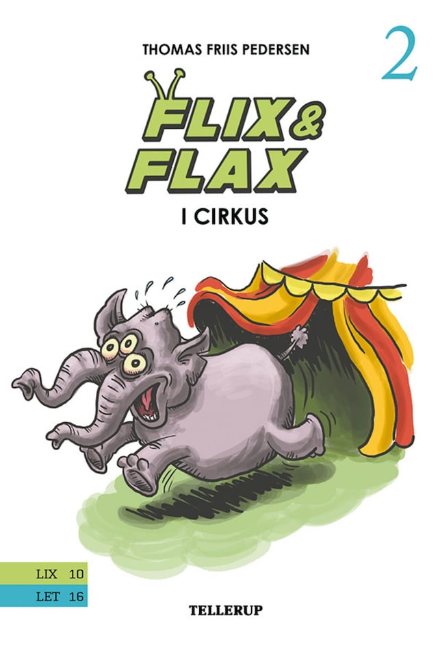 Buchcover für Flix & Flax #2: Flix & Flax i cirkus