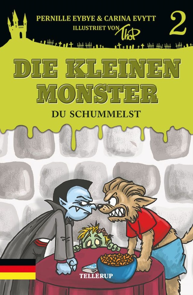 Okładka książki dla Die kleinen Monster #2: Du schummelst