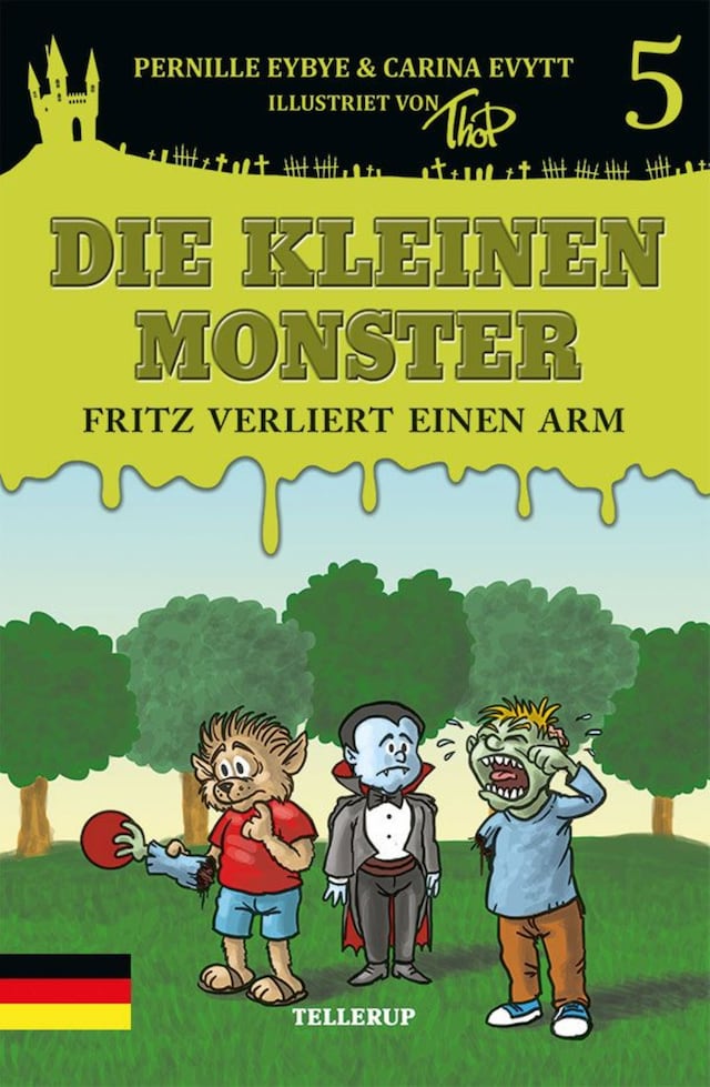 Bokomslag för Die kleinen Monster #5: Fritz verliert einen Arm