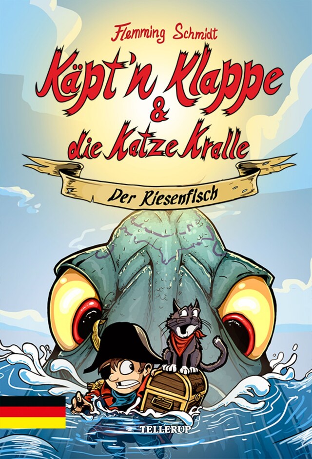 Okładka książki dla Käpt’n Klappe und die Katze Kralle #1: Der Riesenfisch