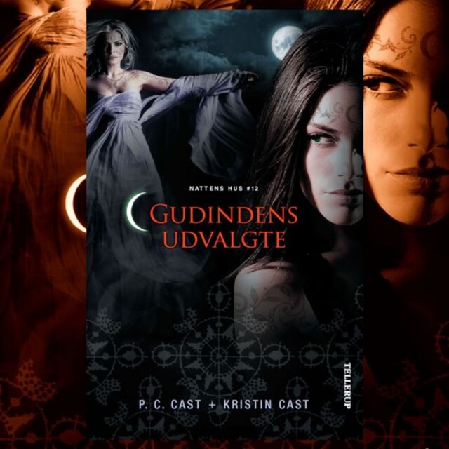 Book cover for Nattens hus #12: Gudindens udvalgte