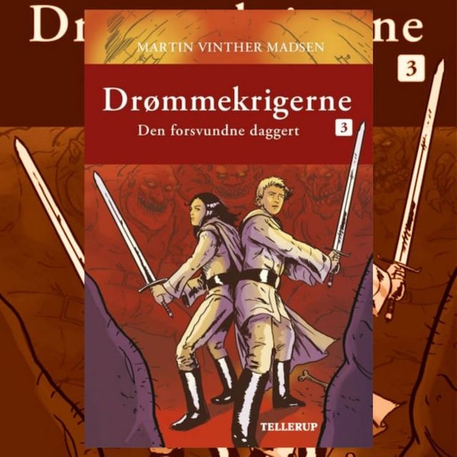 Buchcover für Drømmekrigerne #3: Den forsvundne daggert