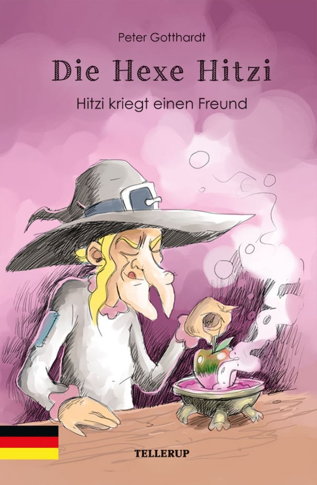 Buchcover für Die Hexe Hitzi #2: Hitzi kriegt einen Freund