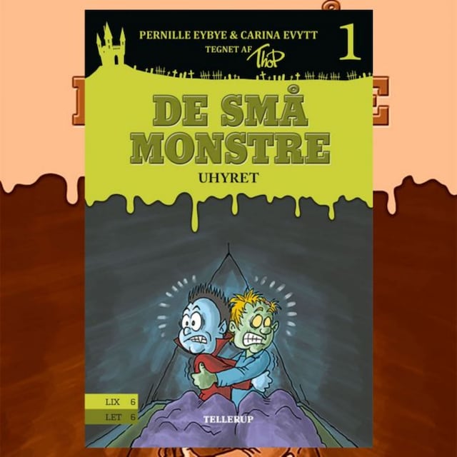 Kirjankansi teokselle De små monstre #1: Uhyret