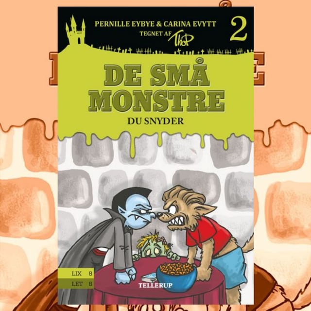 Boekomslag van De små monstre #2: Du snyder