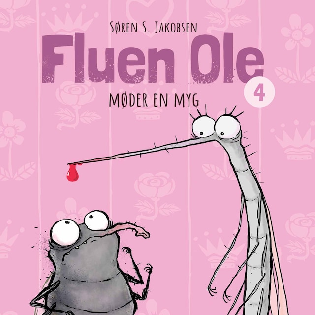 Buchcover für Fluen Ole #4: Fluen Ole møder en myg