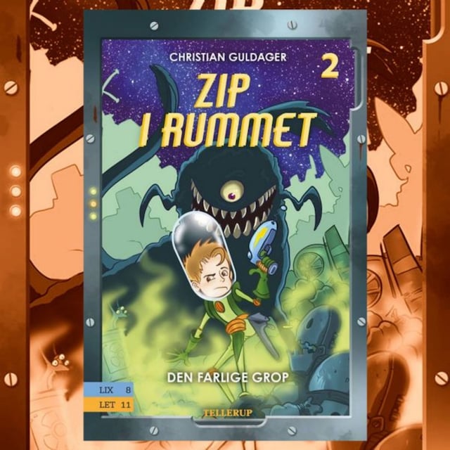 Book cover for Zip i rummet #2: Den farlige Grop