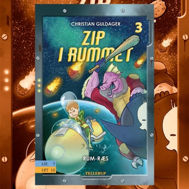Book cover for Zip i rummet #3: Rum-ræs