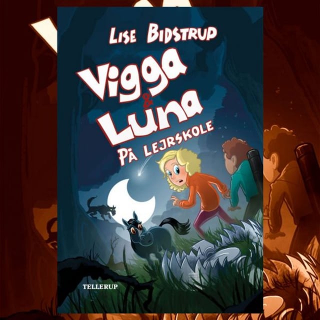 Book cover for Vigga & Luna #4: På lejrskole