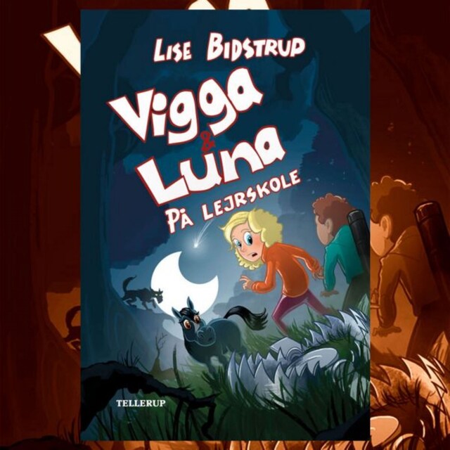 Bogomslag for Vigga & Luna #4: På lejrskole