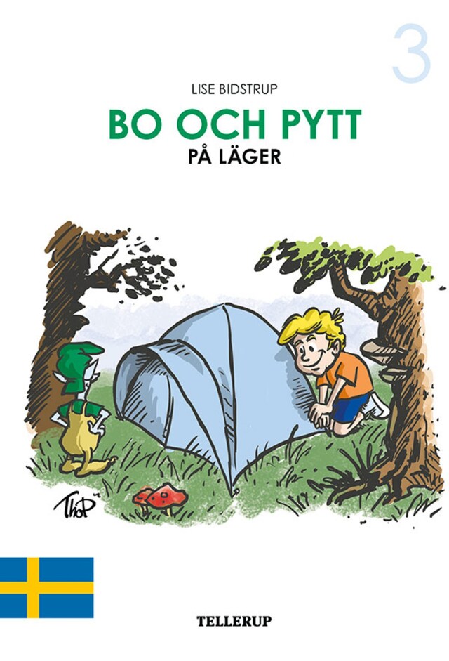 Boekomslag van Bo och Pytt #3: Bo och Pytt på läger